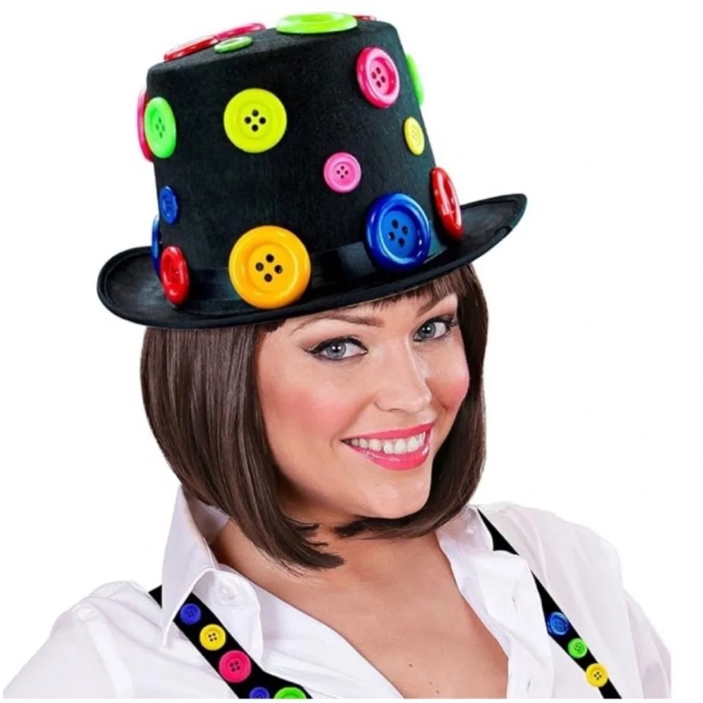Dress Up America | Accessories | Dress Up America Button Hat  display picture 1